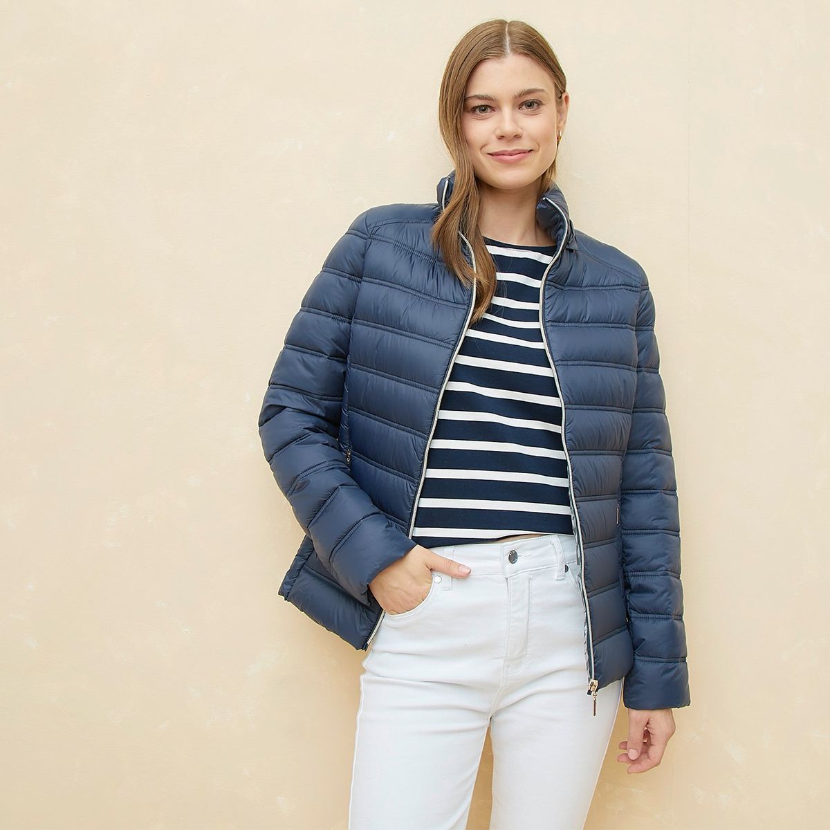 ELLE - Casaca Casual Mujer Elle