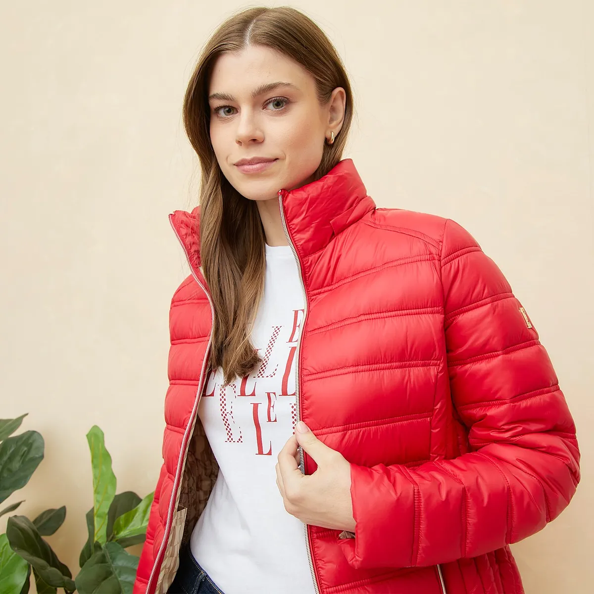 ELLE - Casaca Casual Mujer Elle