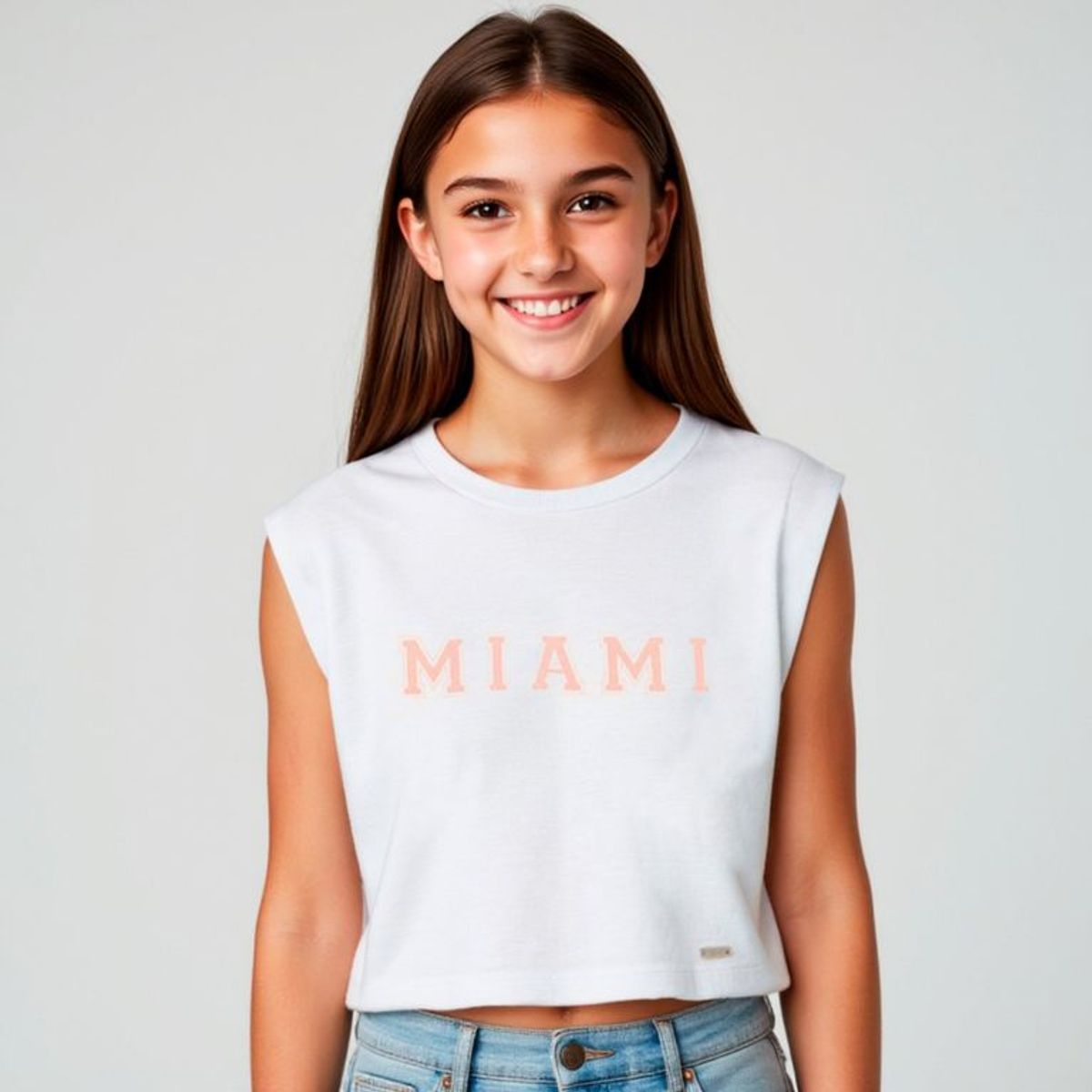 ELEVEN - Polo Eleven Casual Algodón Estampada Niña