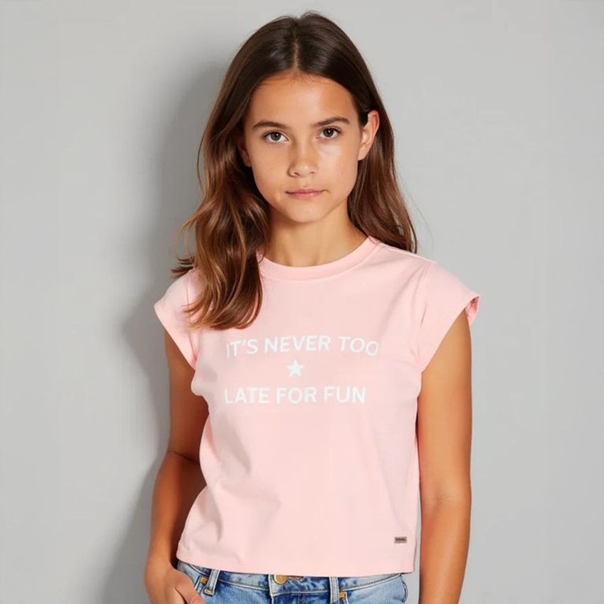 ELEVEN - Polo Eleven Casual Algodón Estampada Niña