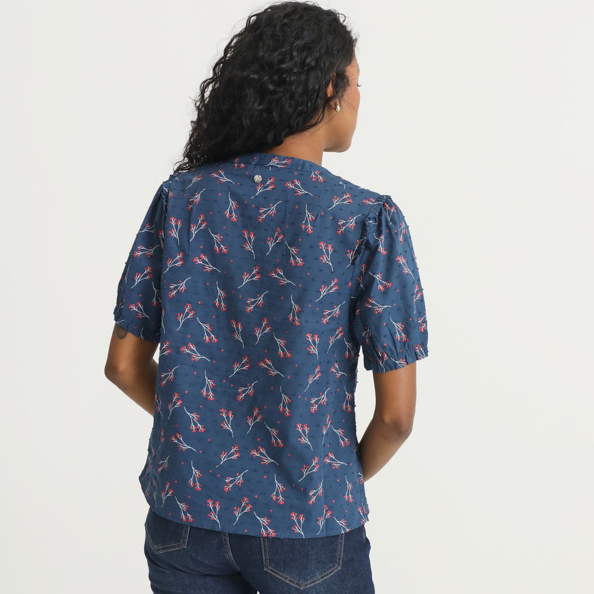 ELLE - Blusa 100% Algodón Mujer Elle