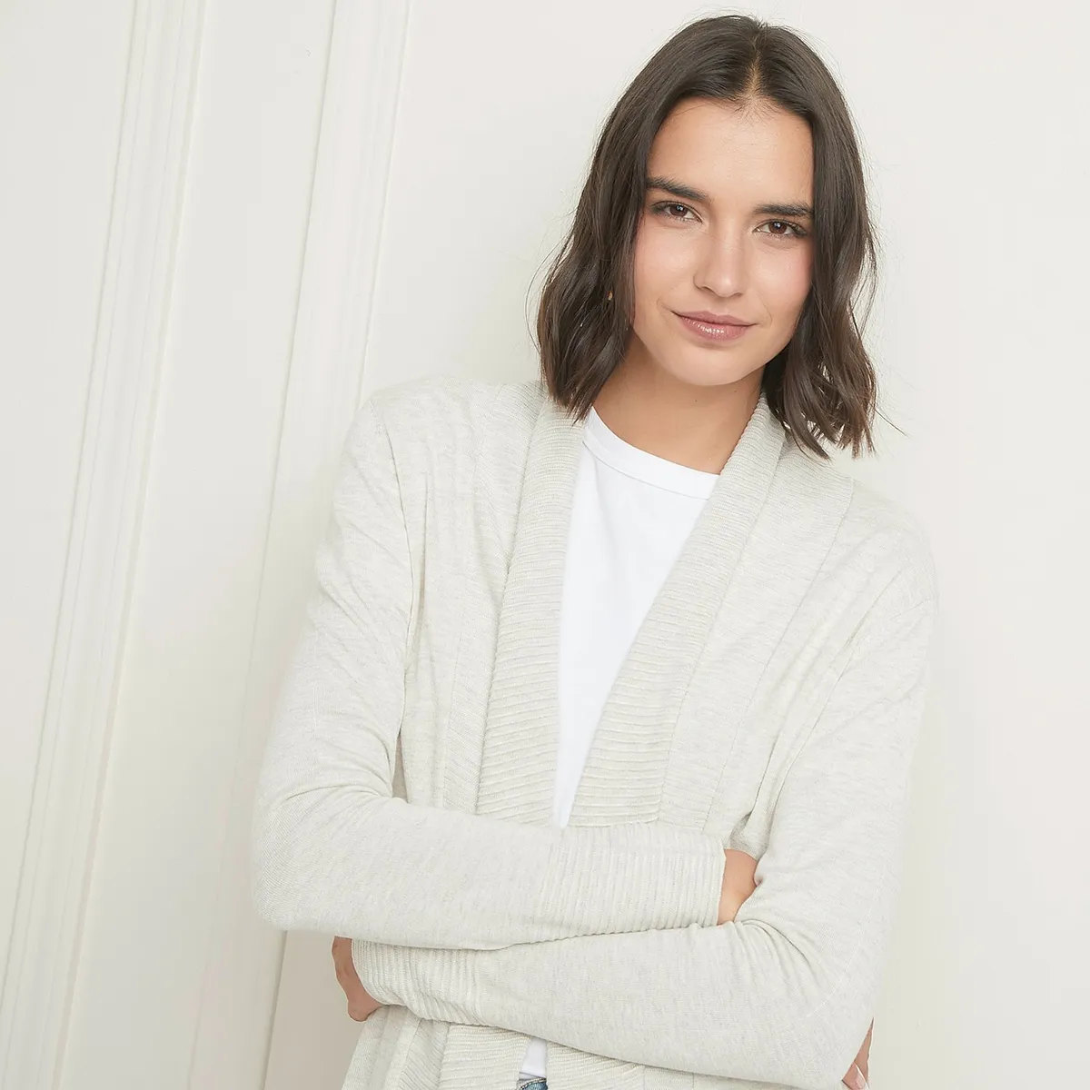 BASEMENT - Chompa Manga Larga Mujer Basement