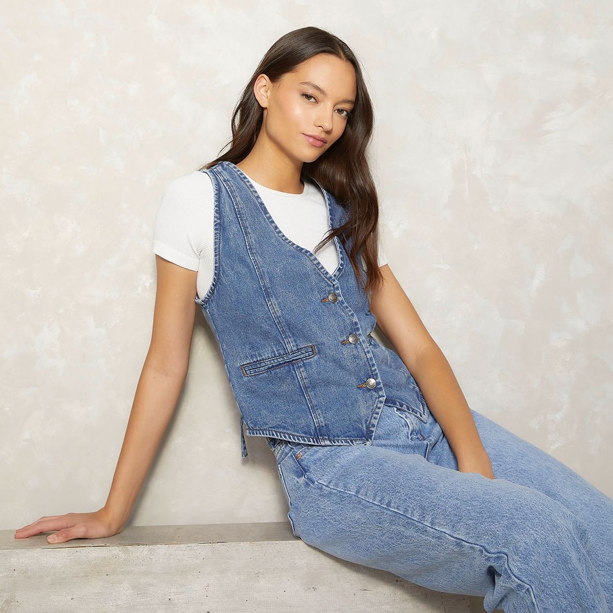 SYBILLA - Chaleco Sybilla Casual Sin Mangas Algodón Mujer