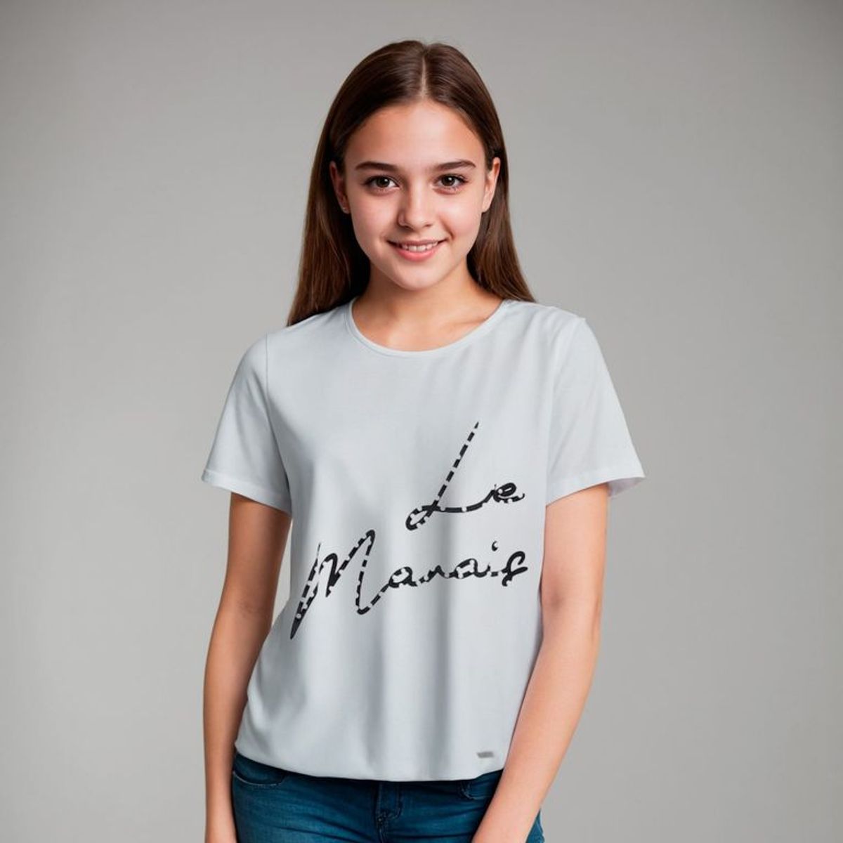 ELEVEN - Polo Eleven Algodón Estampada Niña Manga Corta