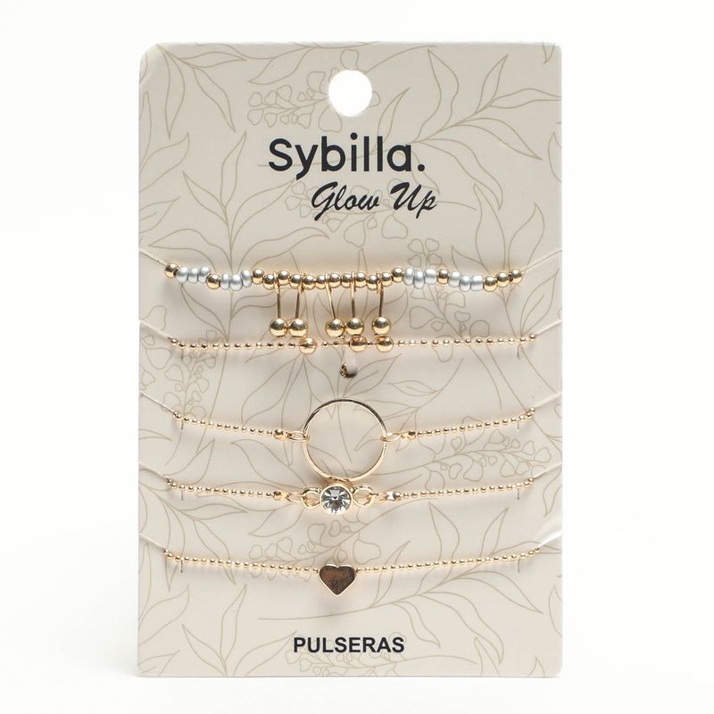 SYBILLA - Pulseras Set Corazon Sybilla