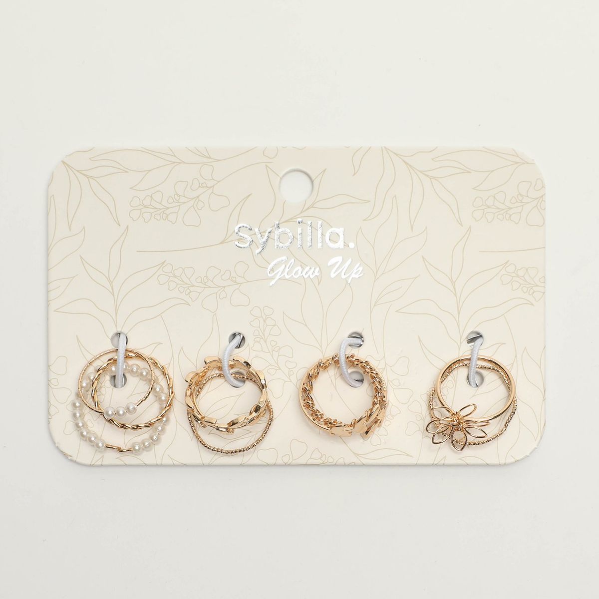 SYBILLA - Anillos Set X10 Flower Sybilla