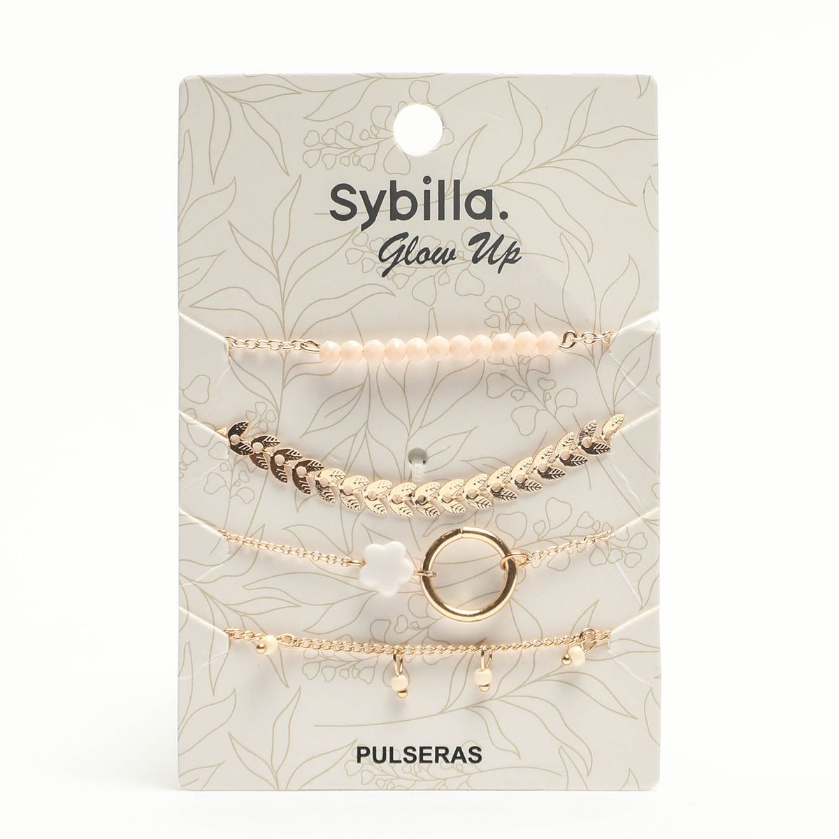 SYBILLA - Pulseras Set Orange Sybilla