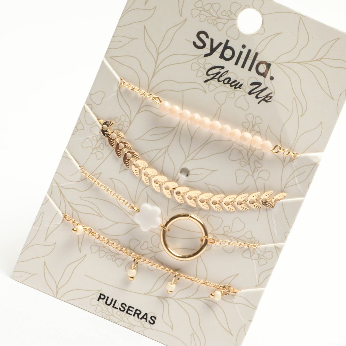 SYBILLA - Pulseras Set Orange Sybilla