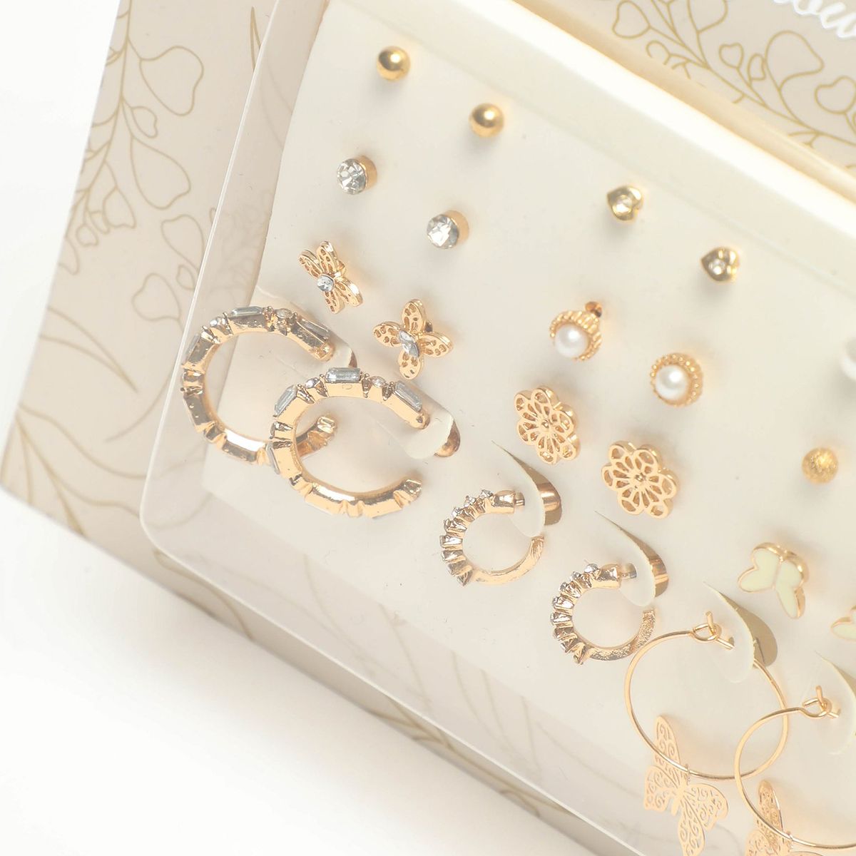 SYBILLA - Aretes Set Mariposas Sybilla