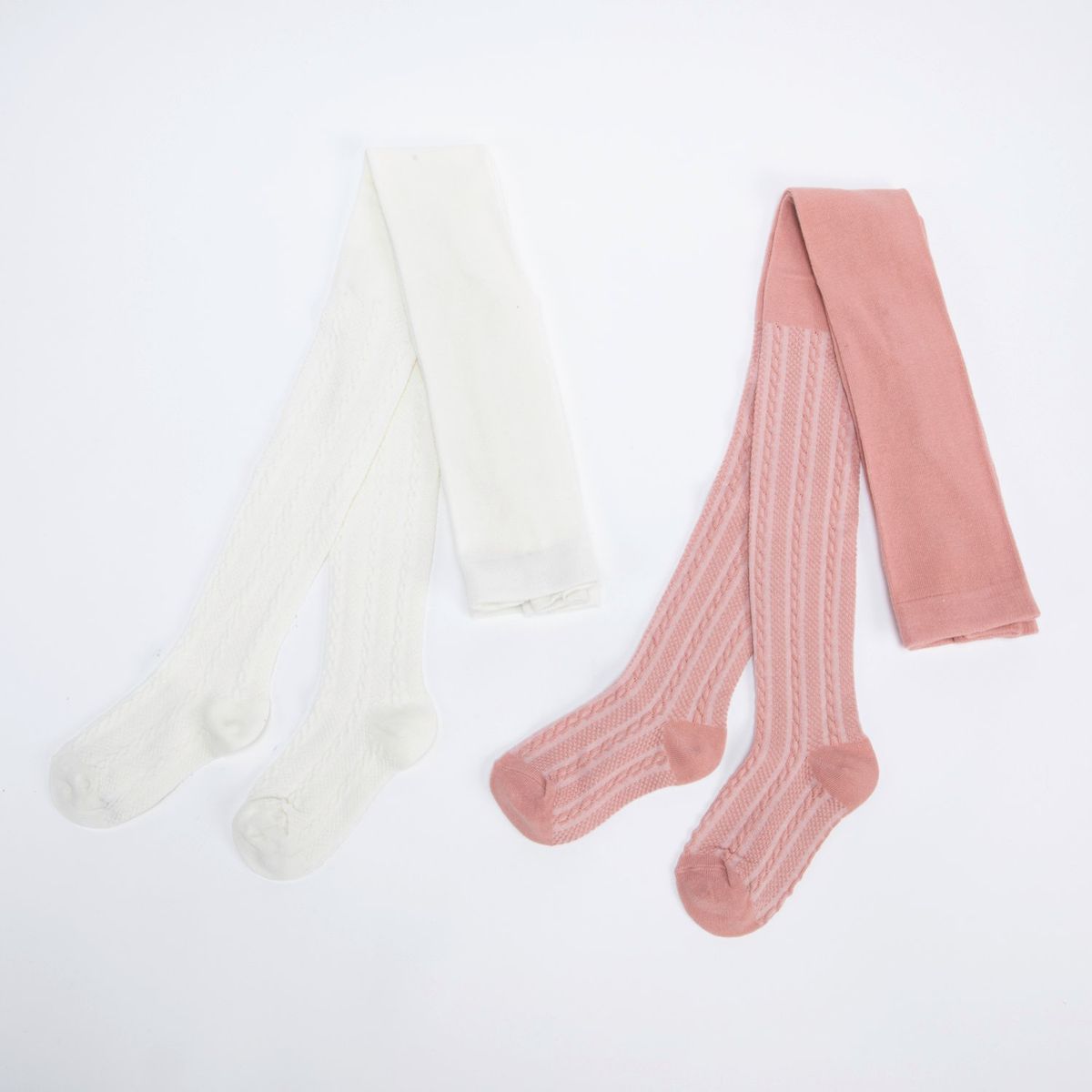 ELEVEN - Pack 2 Pantys Eleven Casual Algodón Diseño Jacquard Niña