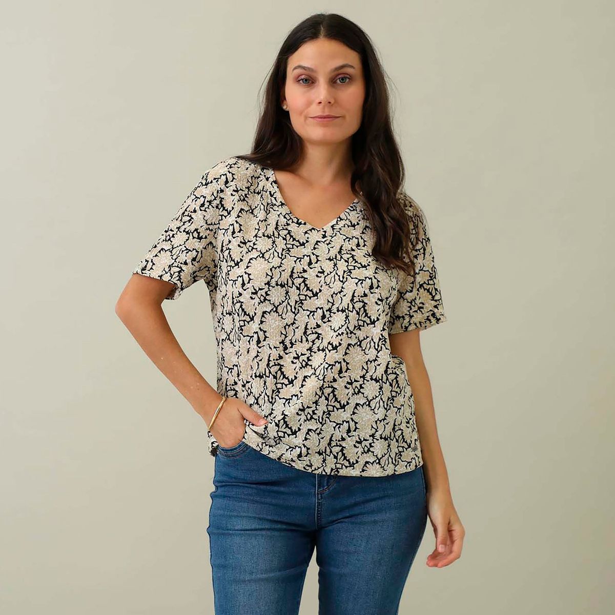 NEWPORT - Polo Manga Corta Casual Mujer Newport