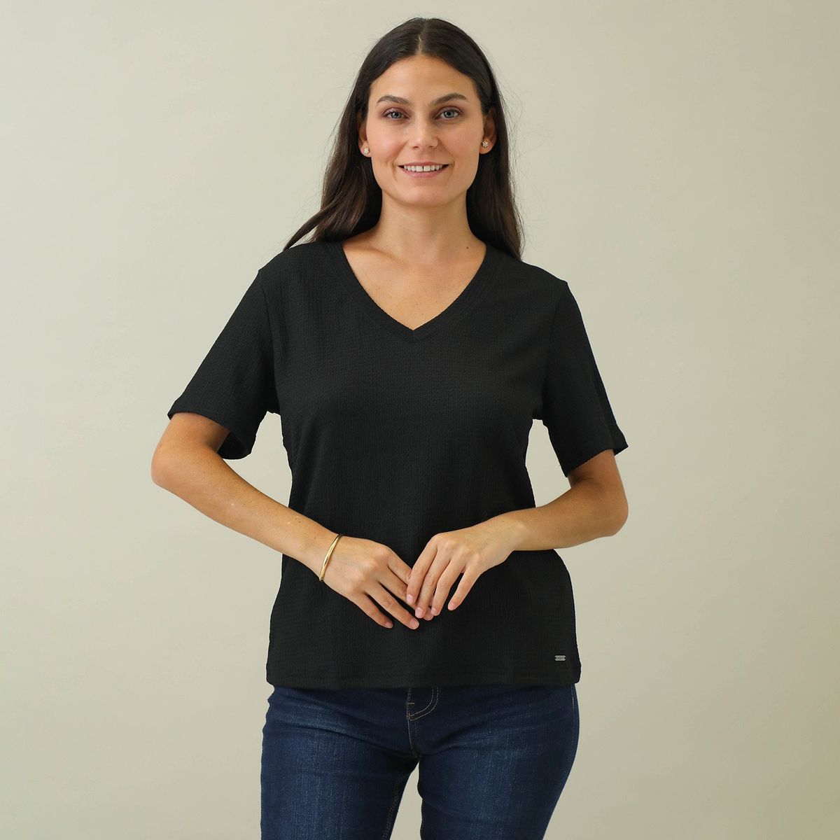 NEWPORT - Polo Manga Corta Casual Mujer Newport