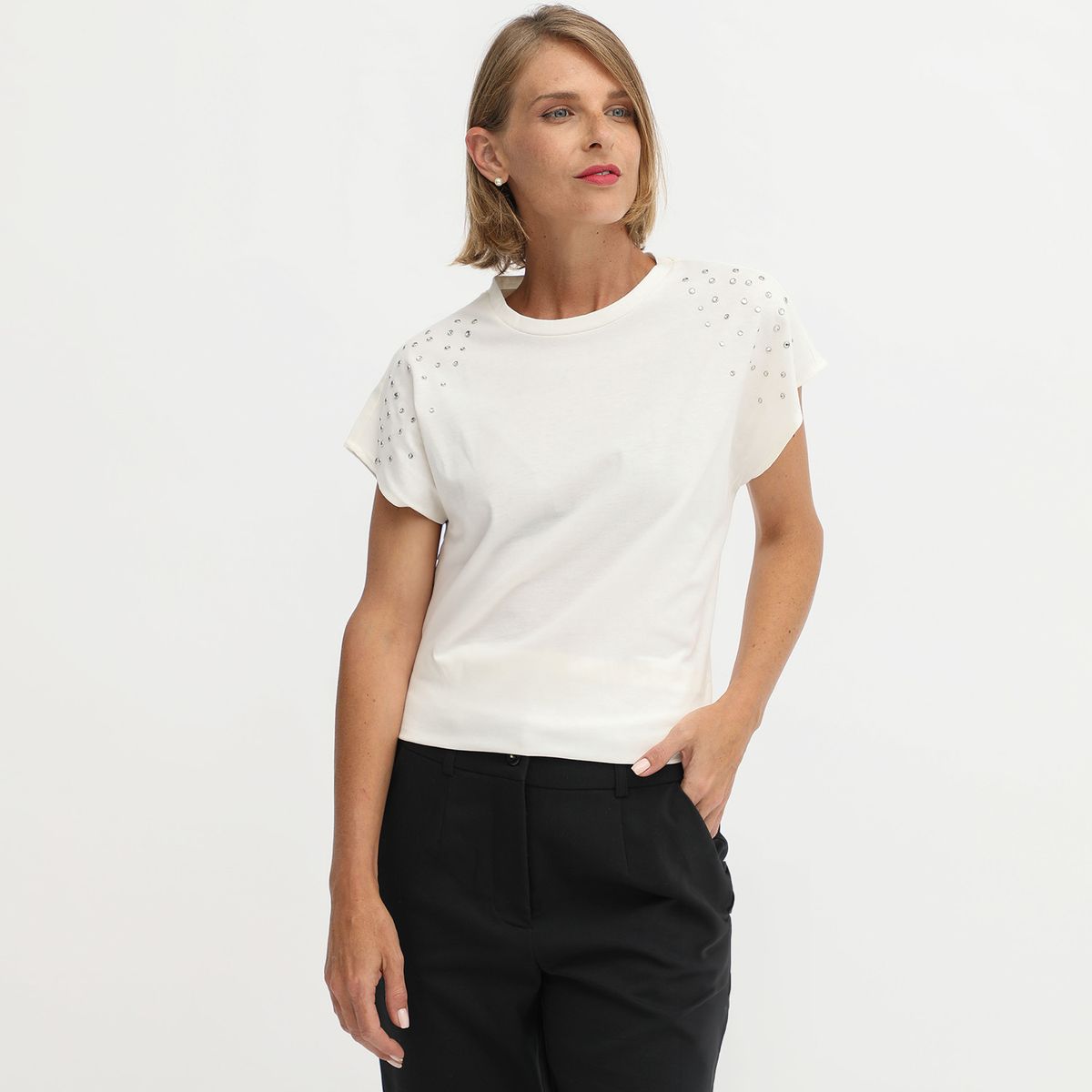 STEFANO COCCI - Polo Manga Corta Algodón Mujer Stefano Cocci