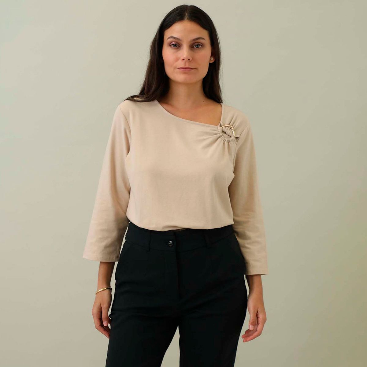 STEFANO COCCI - Polo Manga Larga Algodón Mujer Stefano Cocci