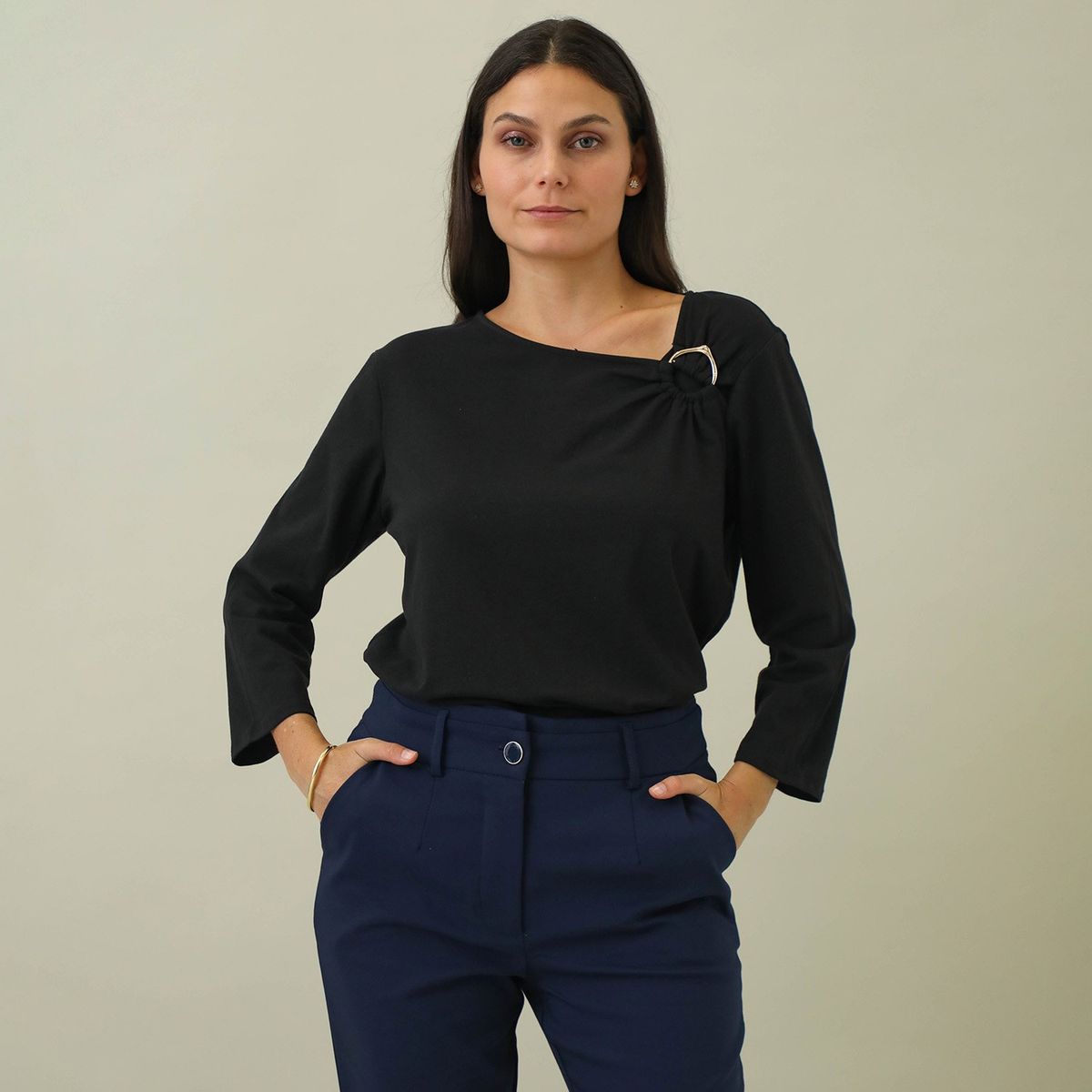 STEFANO COCCI - Polo Manga Larga Algodón Mujer Stefano Cocci