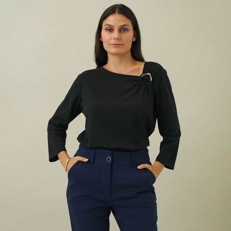 STEFANO COCCI - Polo Manga Larga Algodón Mujer Stefano Cocci