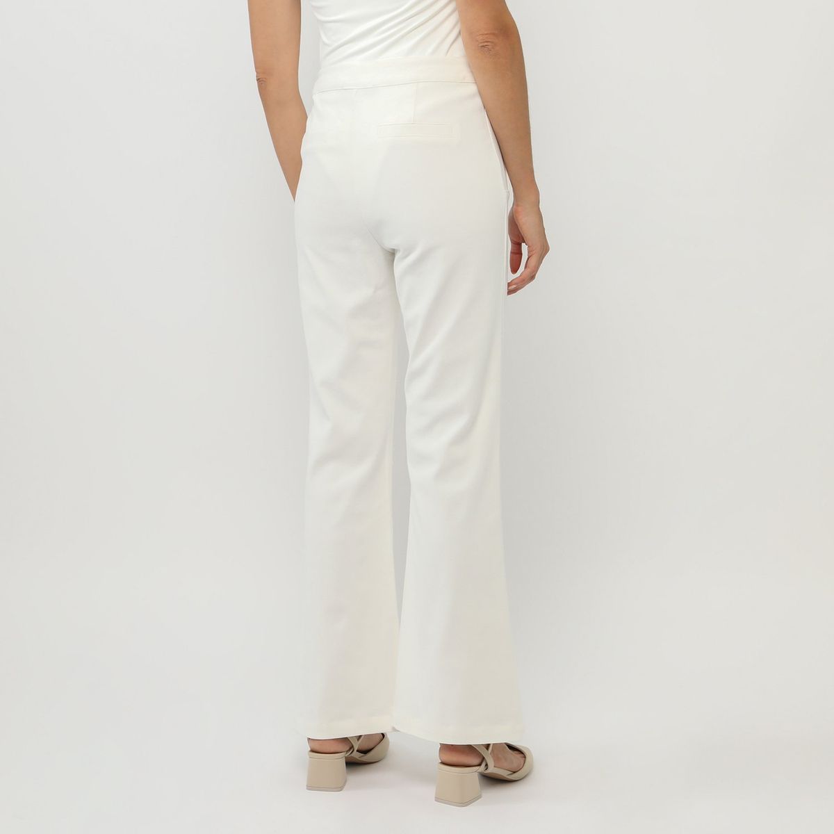 BASEMENT - Pantalón Largo Algodón Mujer Basement