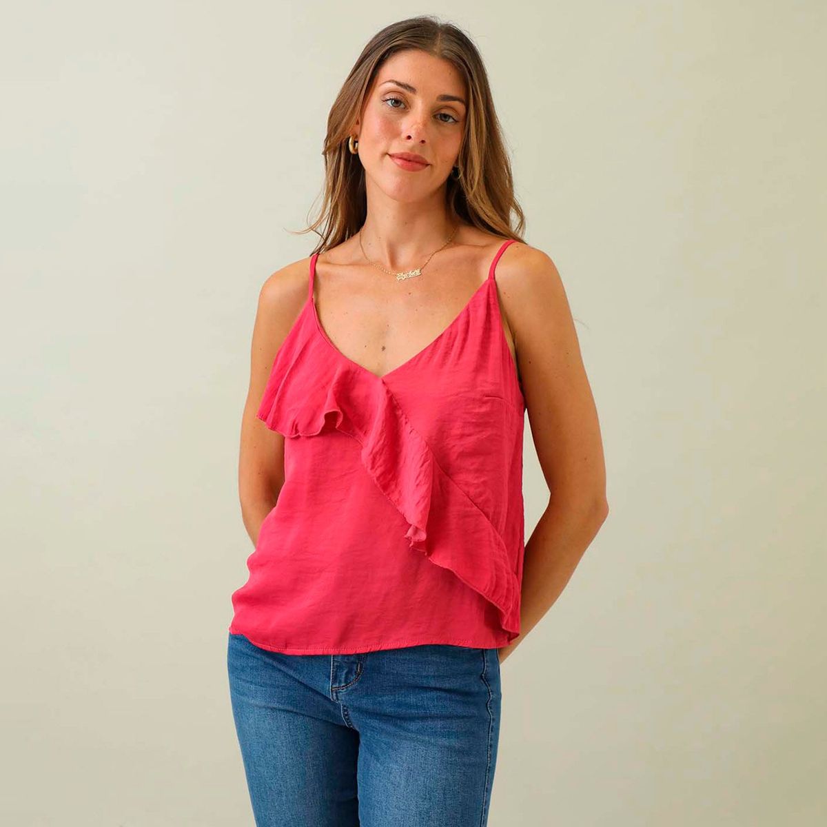 UNIVERSITY CLUB - Blusa Sin Mangas Casual Mujer University Club