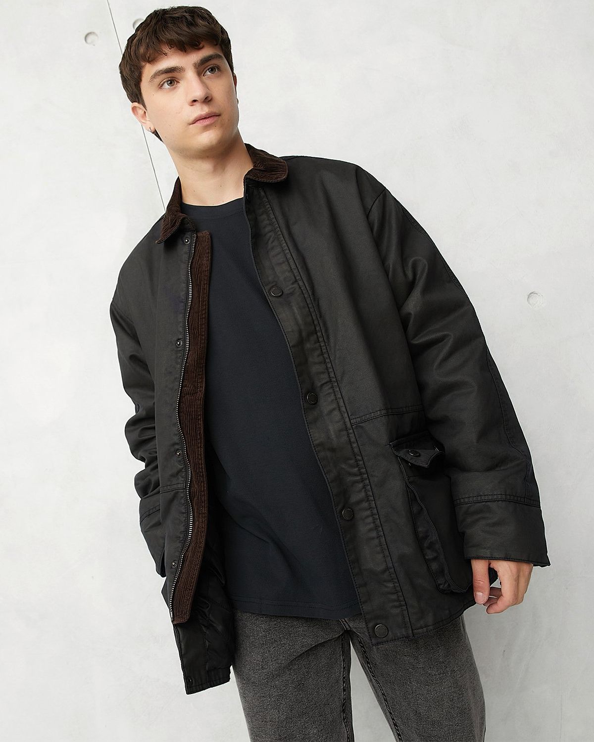 Casaca Casual Algodón Bearcliff Manga Larga Hombre BEARCLIFF