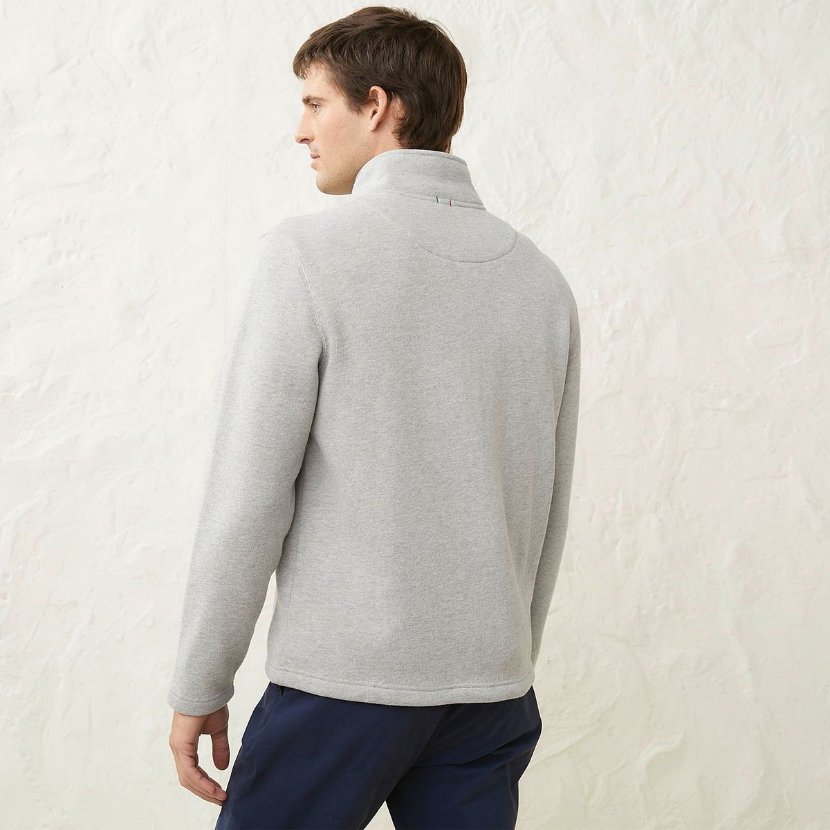 CASCAIS - Polar Cascais Algodón Hombre Manga Larga Cuello Alto Casual