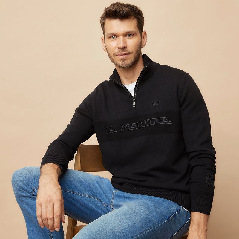 LA MARTINA - Chompa Algodón Hombre La Martina 