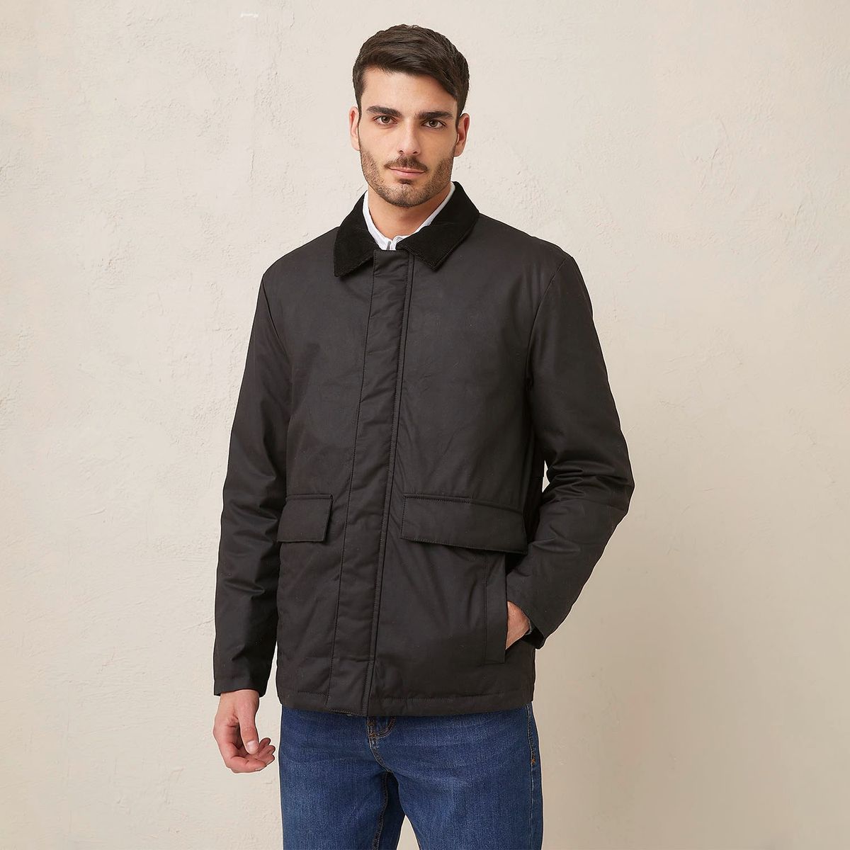 BASEMENT - Casaca Sport Algodón Hombre Basement 