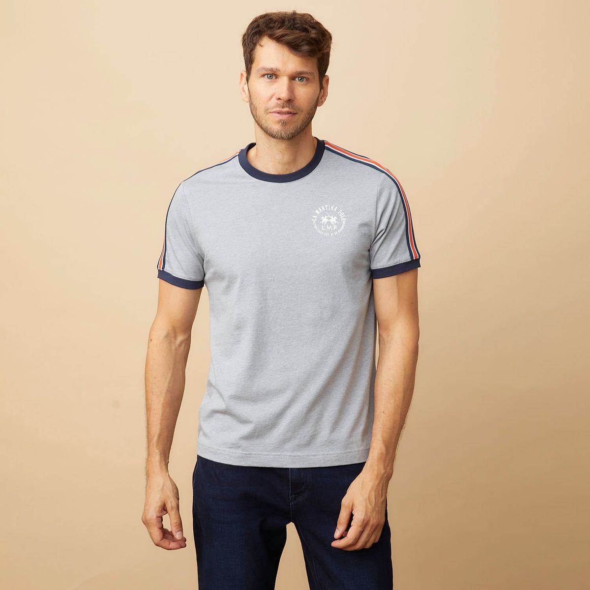 LA MARTINA - Polo Manga Corta 100% Algodón Hombre La Martina