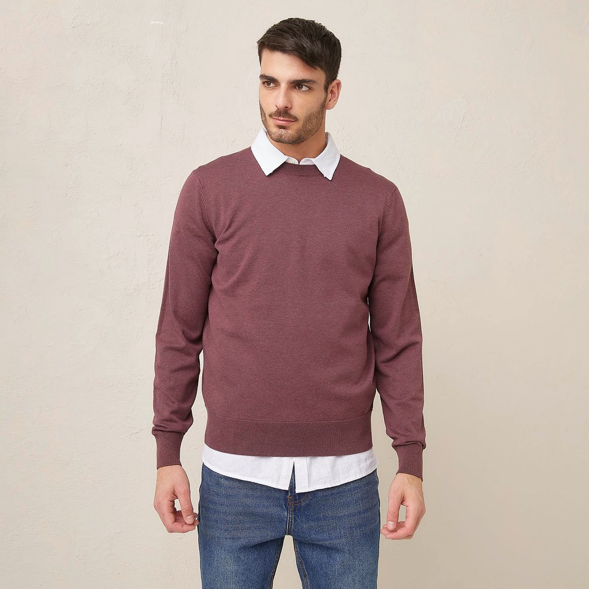 BASEMENT - Chompa Sport Algodón Hombre Basement