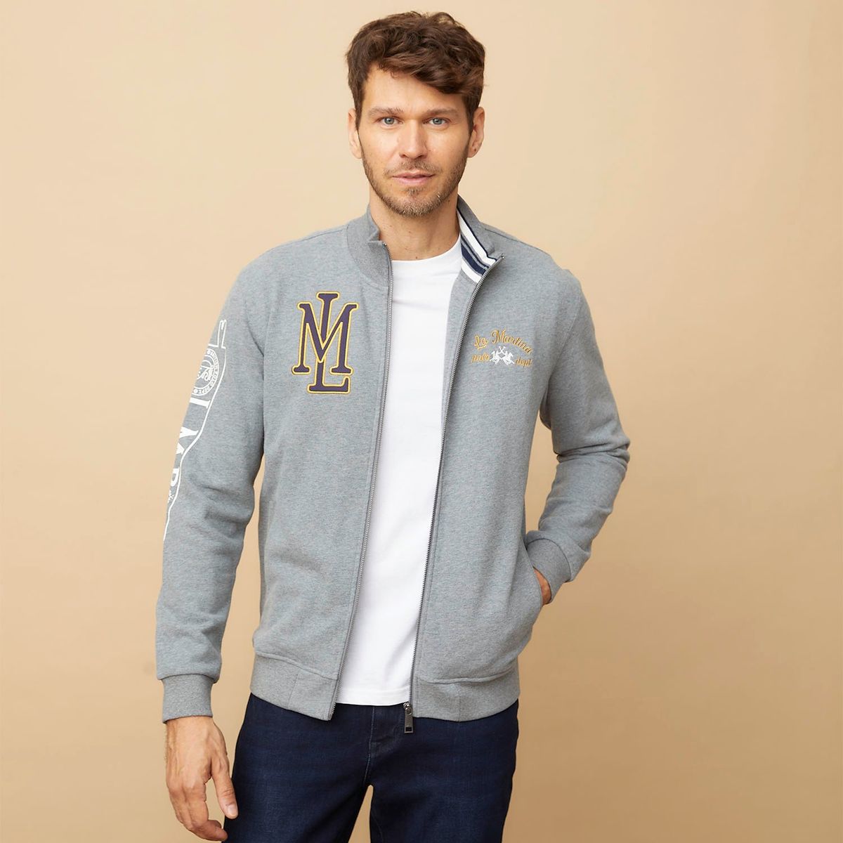 LA MARTINA - Polera 100% Algodón Hombre La Martin