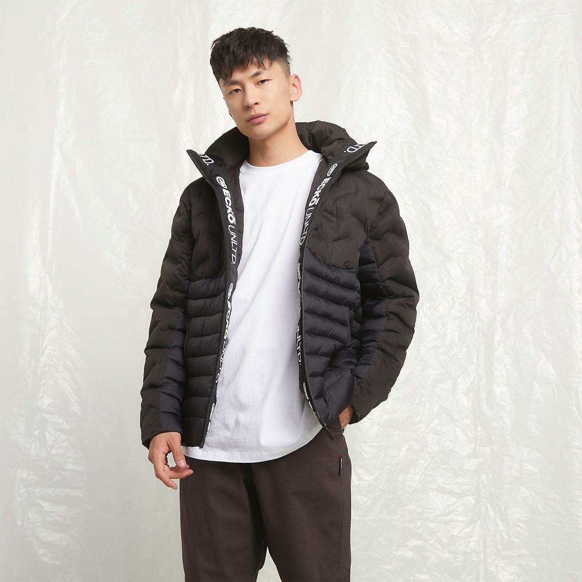 ECKO - Casaca Casual Hombre Ecko-.