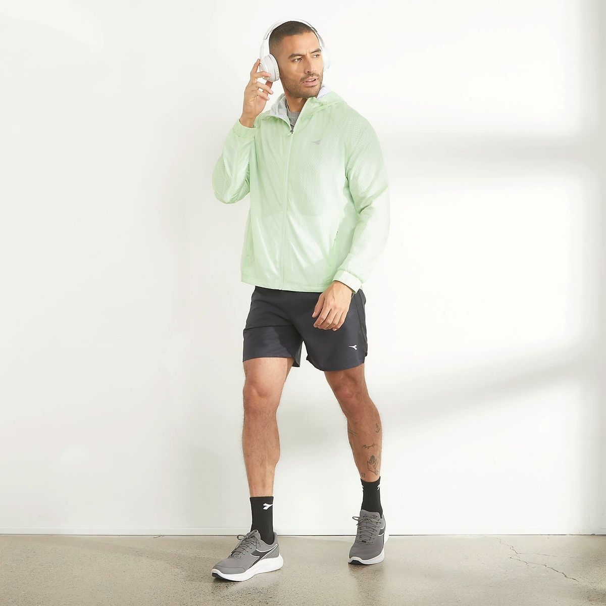 DIADORA - Cortaviento Deportivo Hombre Diadora