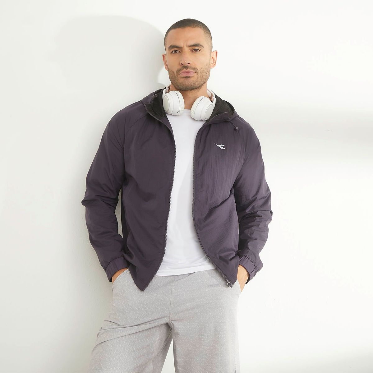 DIADORA - Cortaviento Deportivo Hombre Diadora