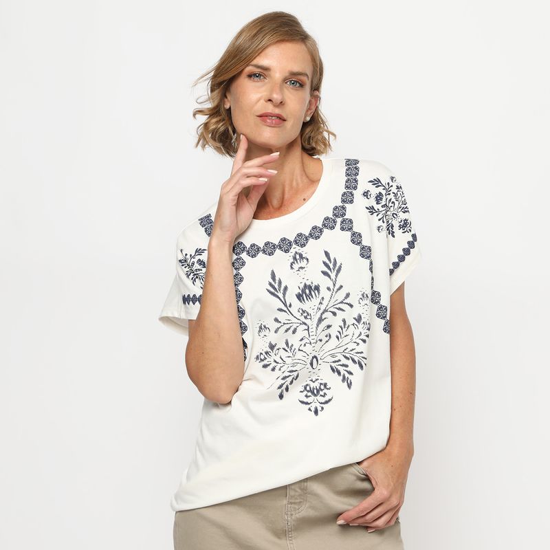 NEWPORT - Polo Manga Corta Algodón Mujer Newport