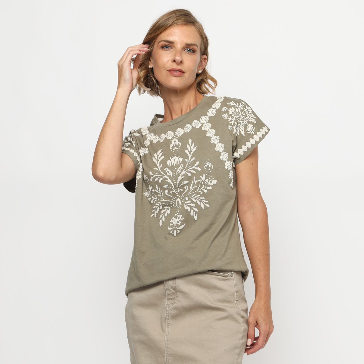 NEWPORT - Polo Manga Corta Algodón Mujer Newport