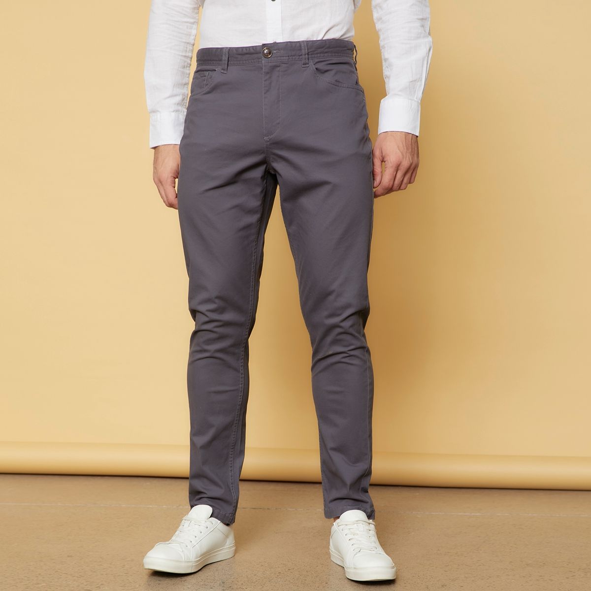 UNIVERSITY CLUB - Pantalón Slim Fit University Club Algodón Elastano Hombre