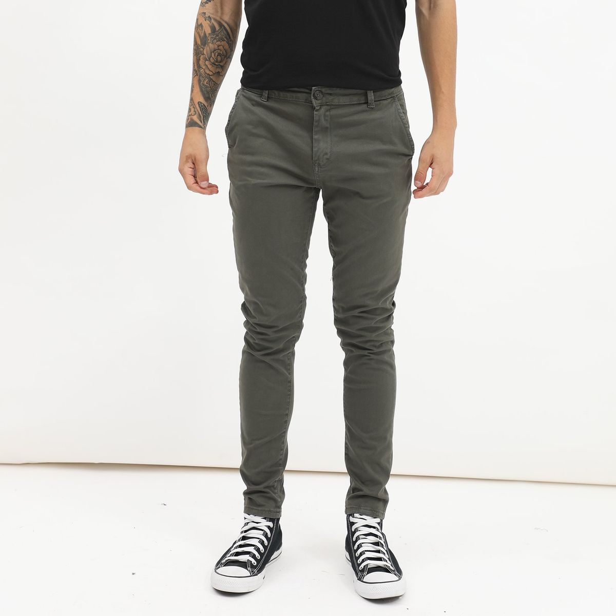 BEARCLIFF - Pantalón Skinny Hombre Bearcliff
