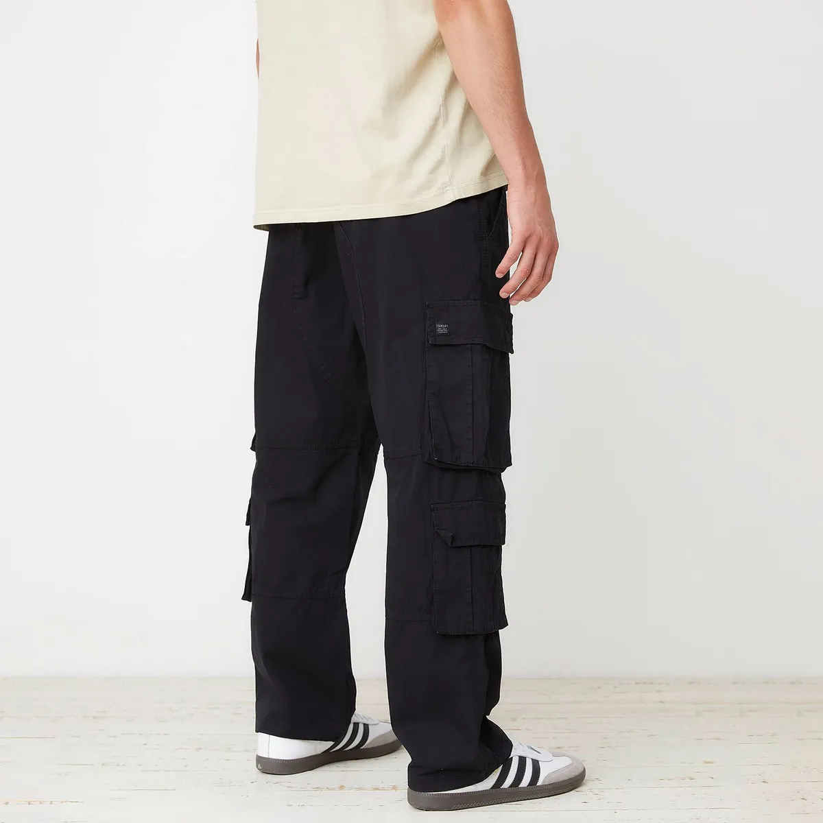 BEARCLIFF - Pantalón Cargo Baggy Algodón Hombre Bearcliff Urbano