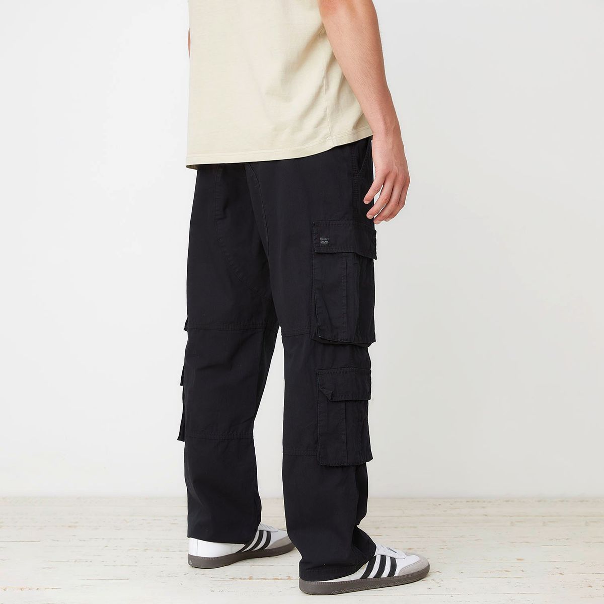 BEARCLIFF - Pantalón Cargo Baggy Algodón Hombre Bearcliff Urbano