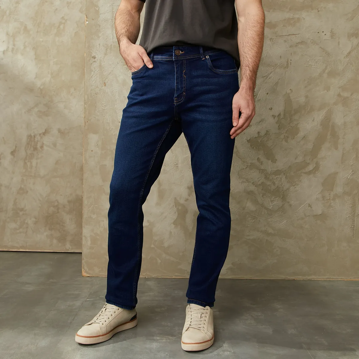 WOLF&HANK - Jean Slim Algodón Hombre Wolf Hank