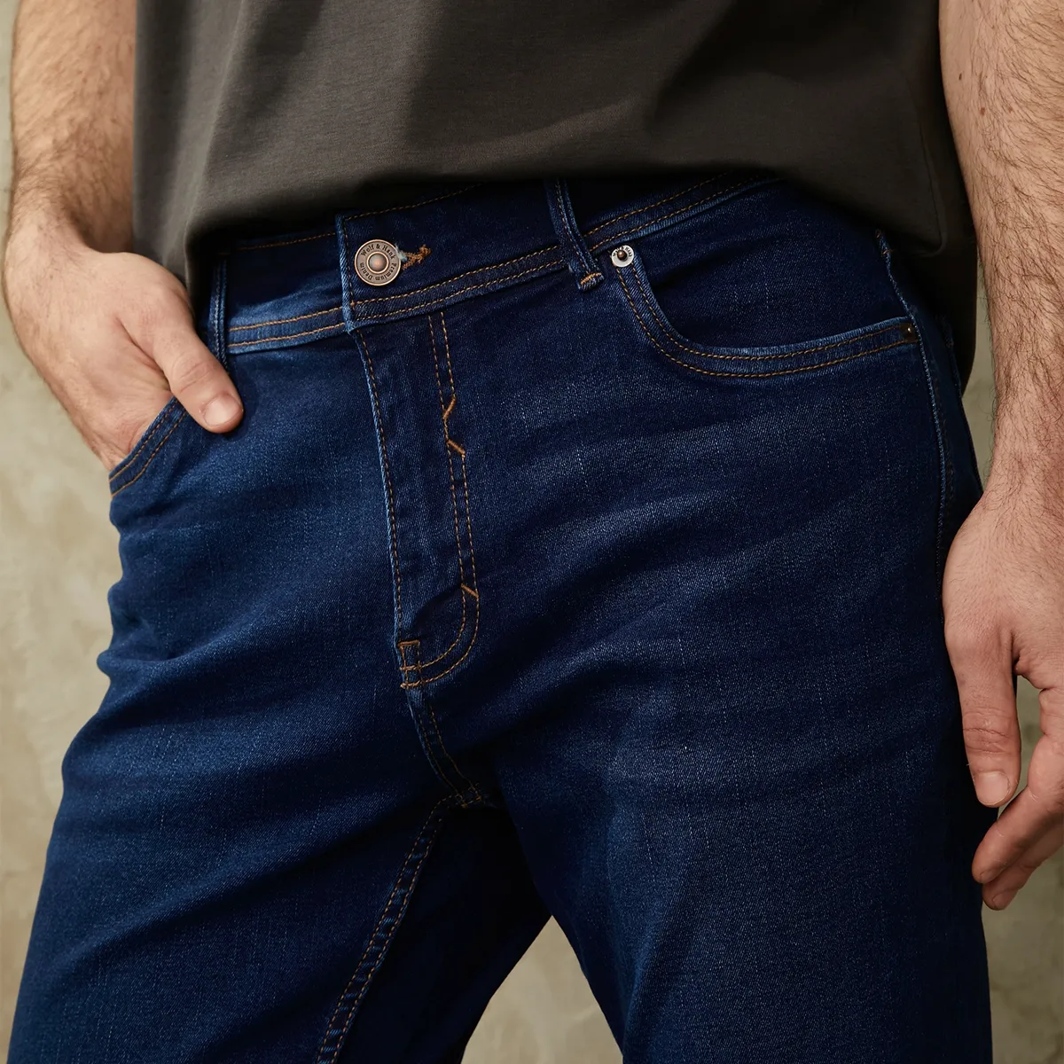 WOLF&HANK - Jean Slim Algodón Hombre Wolf Hank