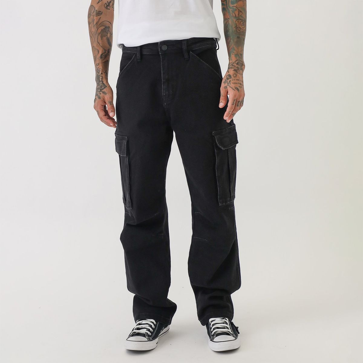 DENIMLAB - Jean Cargo Algodón Hombre Denimlab