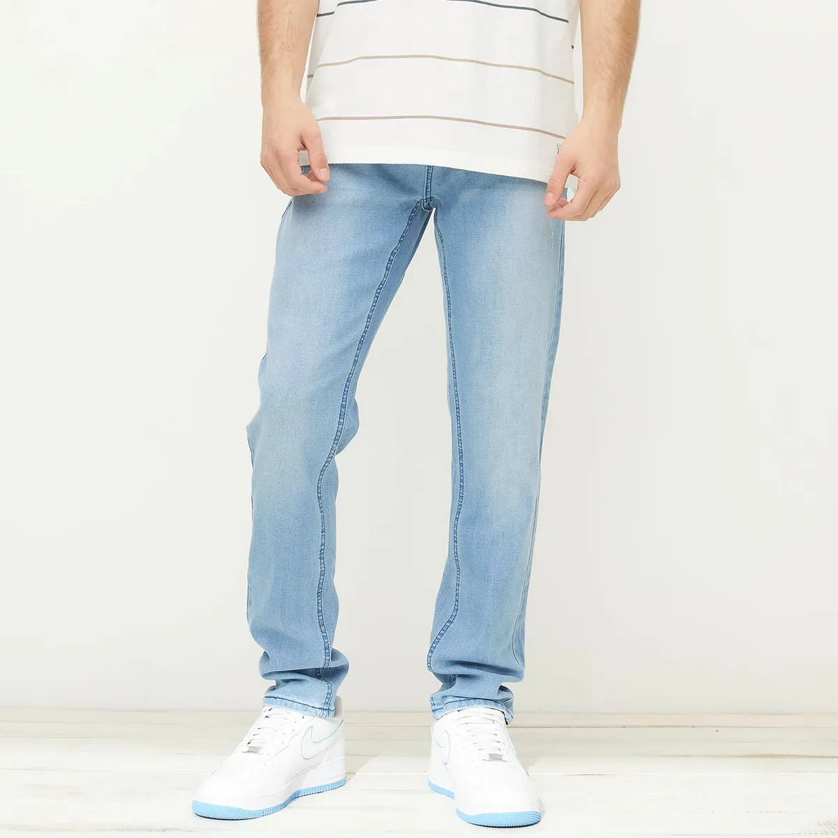 BEARCLIFF - Jean Skinny Algodón Hombre Bearcliff