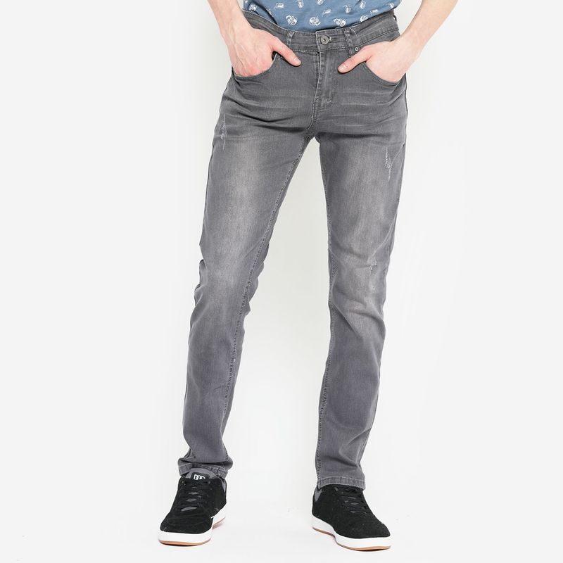 BEARCLIFF - Jean Skinny Algodón Hombre Bearcliff