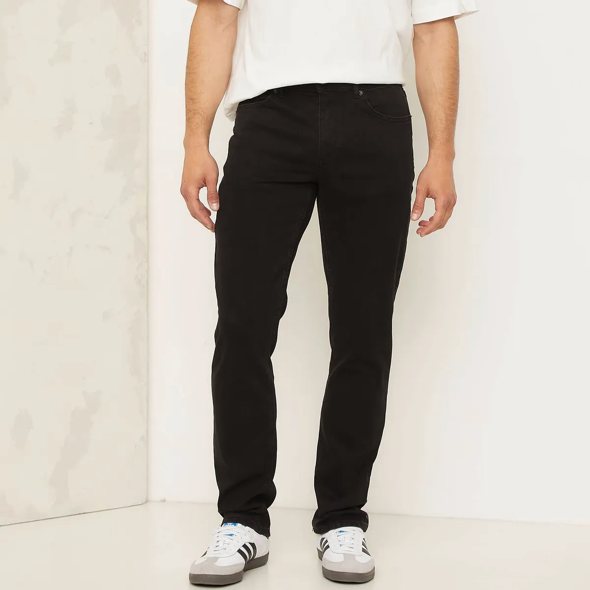 DENIMLAB - Jeans Denimlab Slim Fit Algodón Hombre Negro