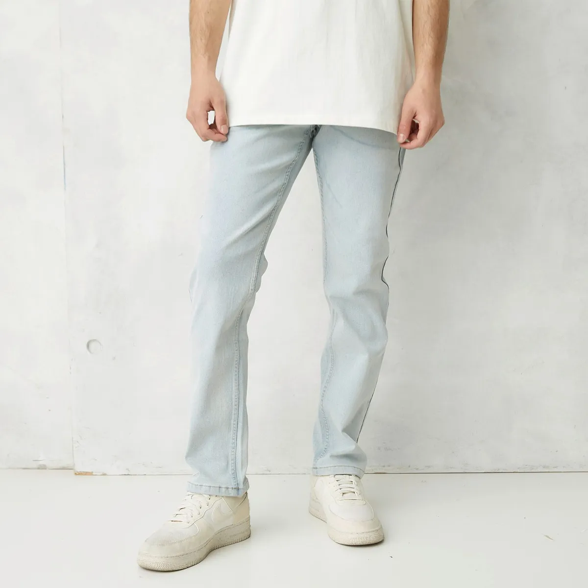 BEARCLIFF - Jeans Slim Bearcliff Algodón Hombre Estilo Casual