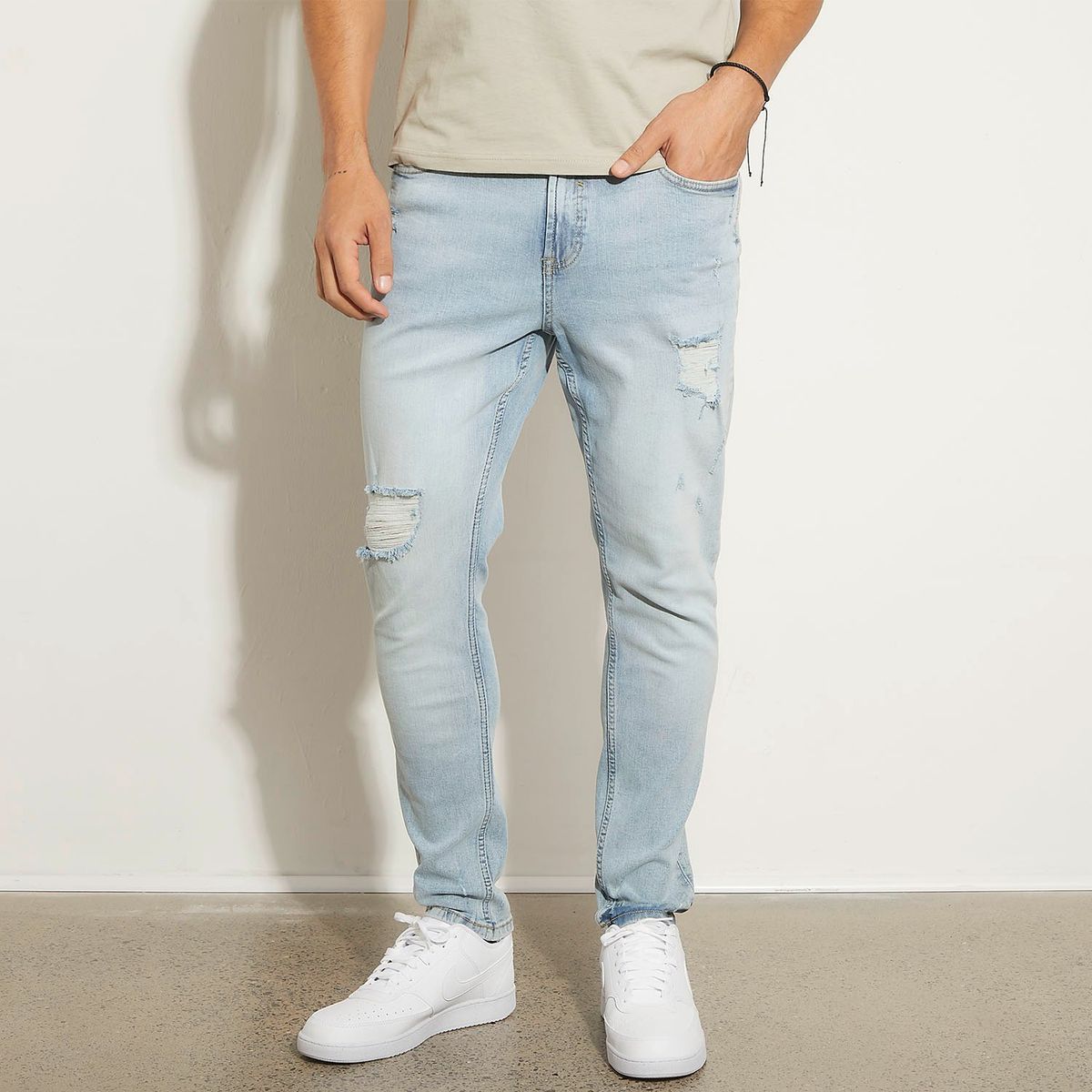 MOSSIMO - Jean Skinny Algodón Hombre Mossimo