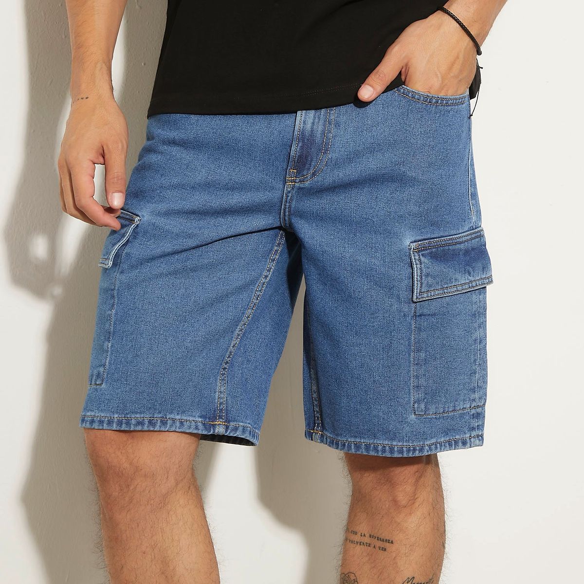 MOSSIMO - Bermuda Casual 100% Algodón Mossimo