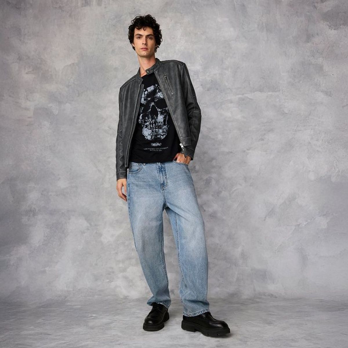 MOSSIMO - Jean Loose 100% Algodón Hombre Mossimo