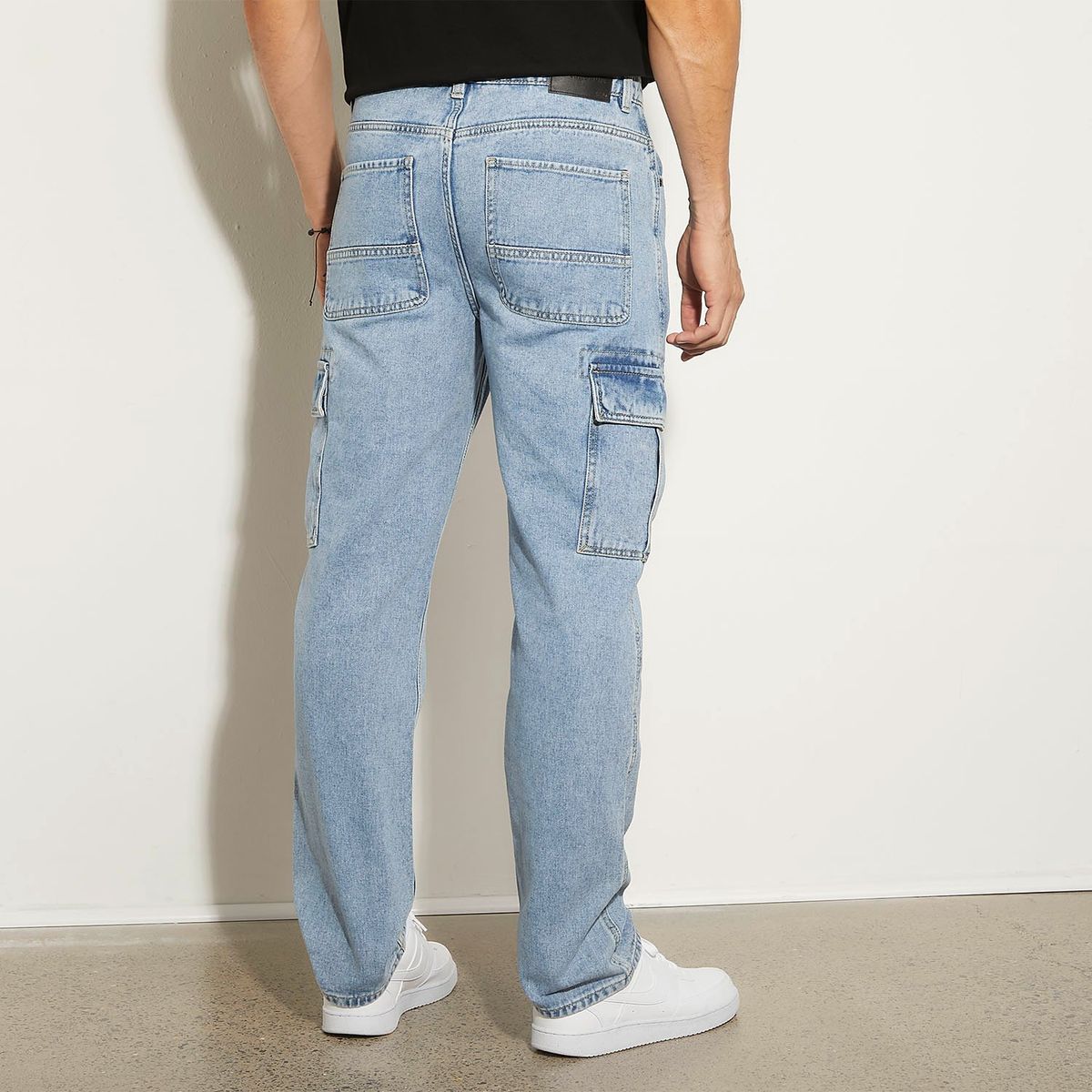 MOSSIMO - Jean Cargo 100% Algodón Hombre Mossimo