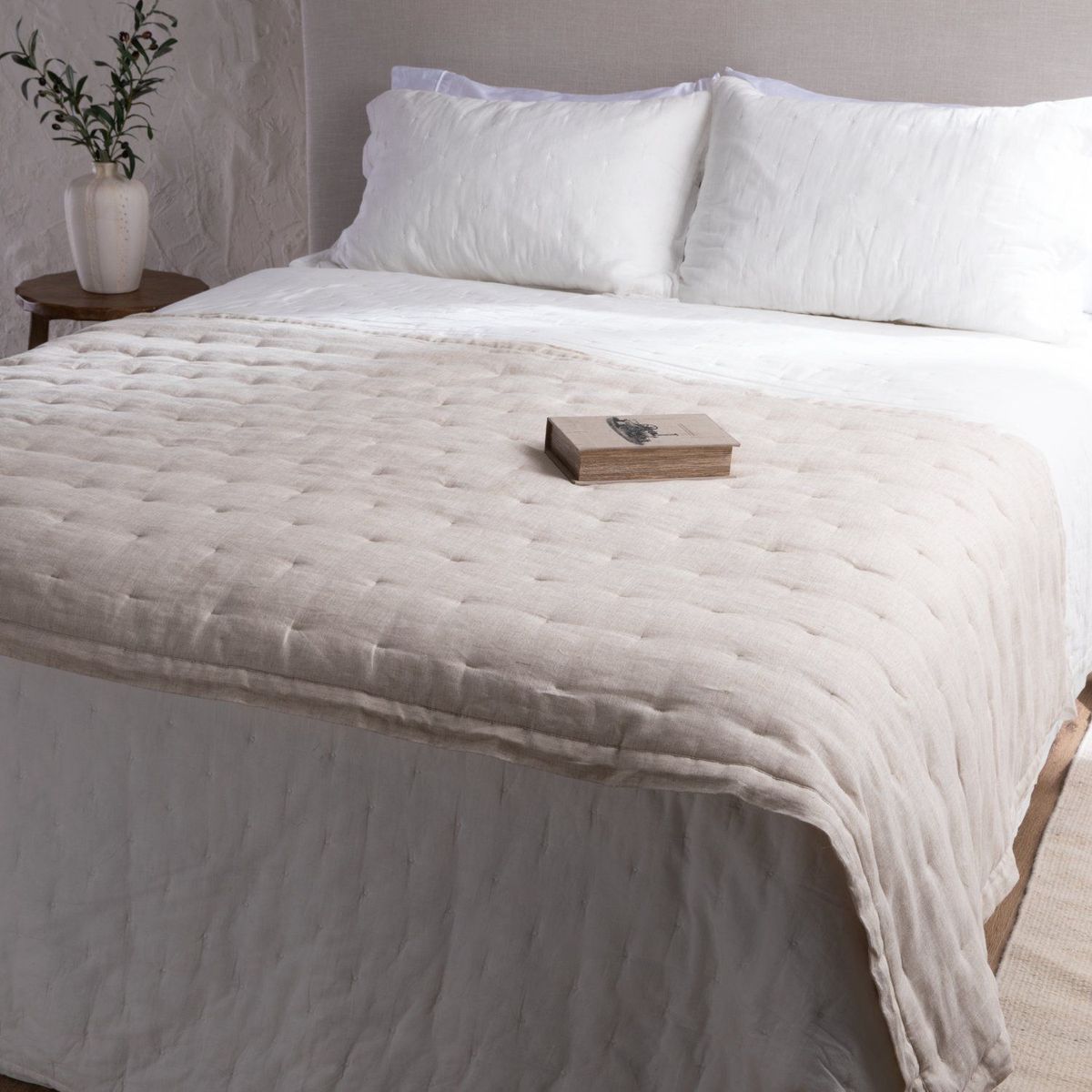 CASA CANTABRIA - Piecera 100% Lino Natural